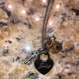 Juicy Couture charm necklace